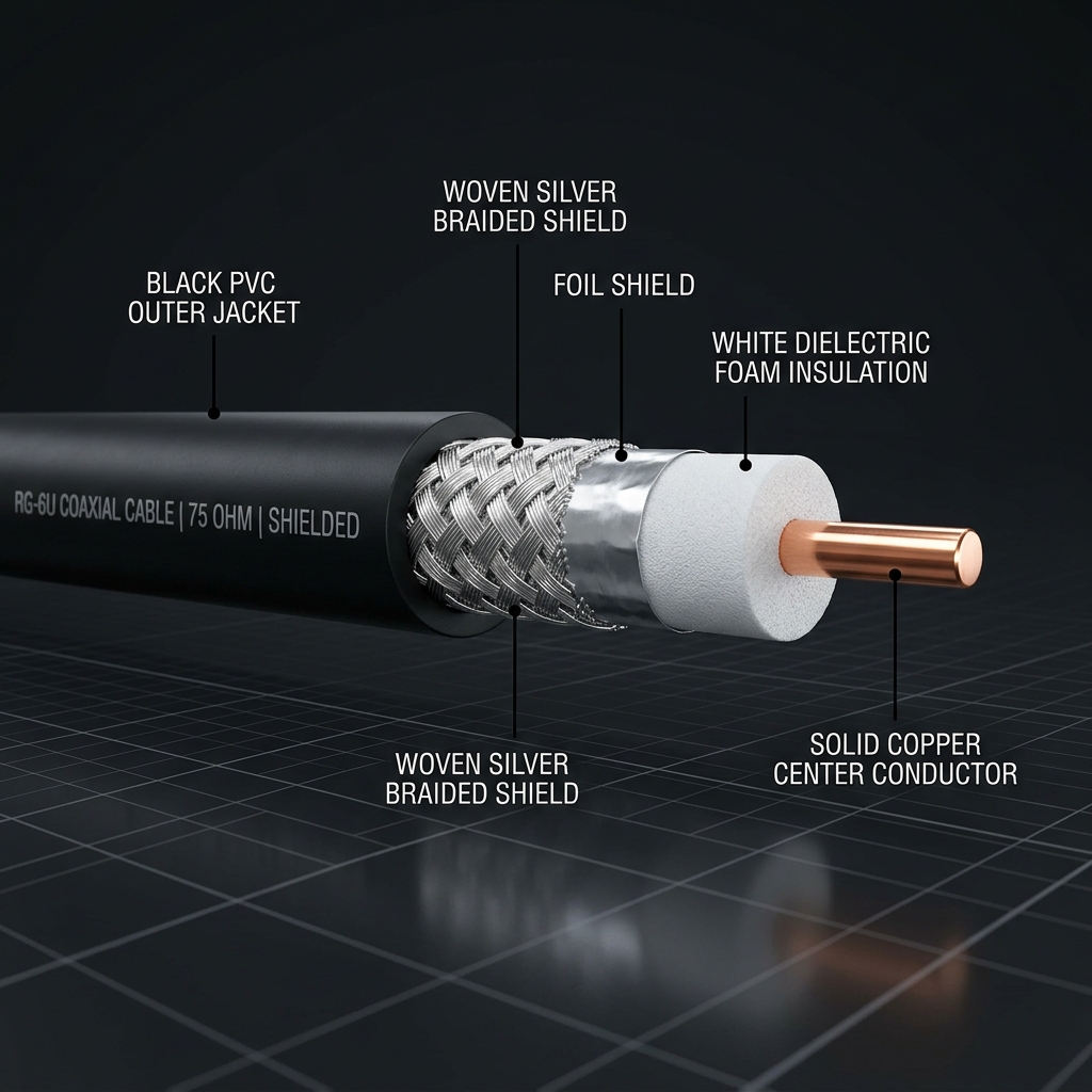 RG-6 Coaxial Cable